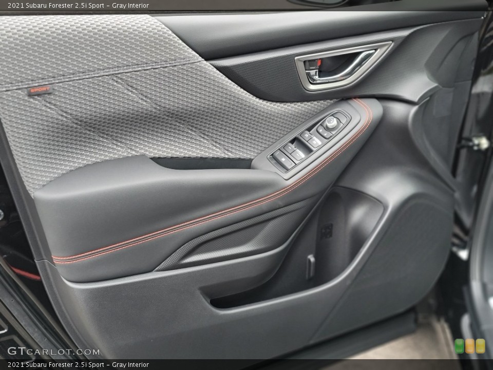 Gray Interior Door Panel for the 2021 Subaru Forester 2.5i Sport #140754133