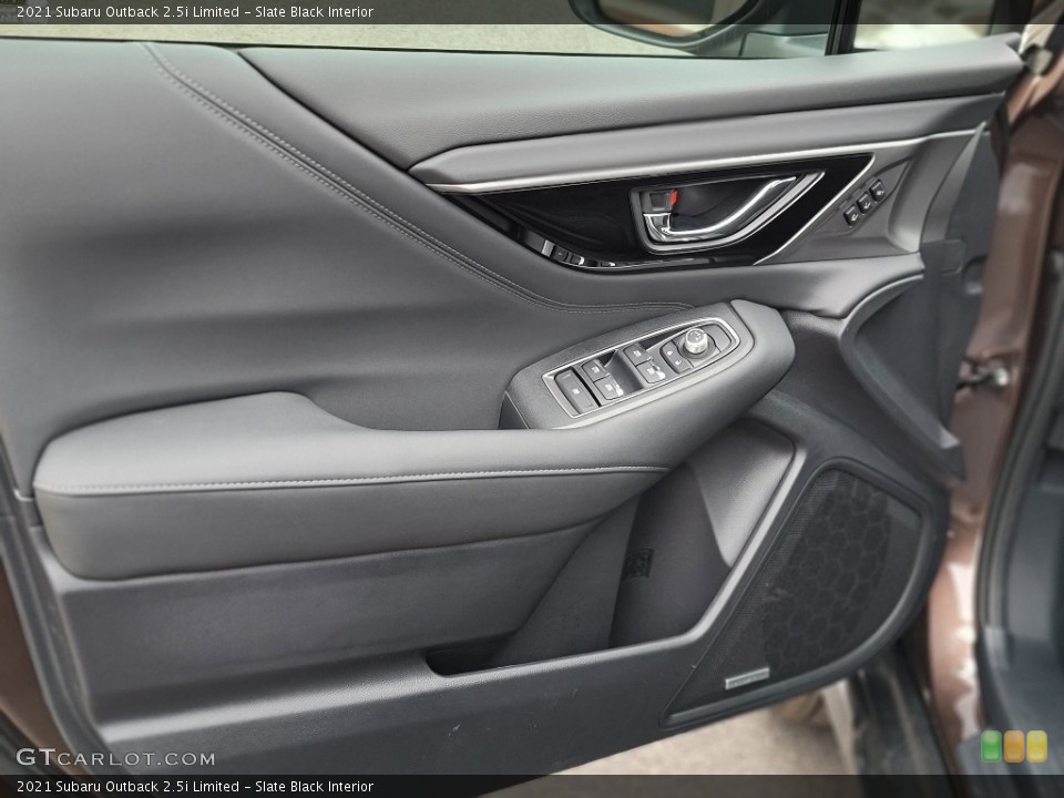 Slate Black Interior Door Panel for the 2021 Subaru Outback 2.5i Limited #140754943