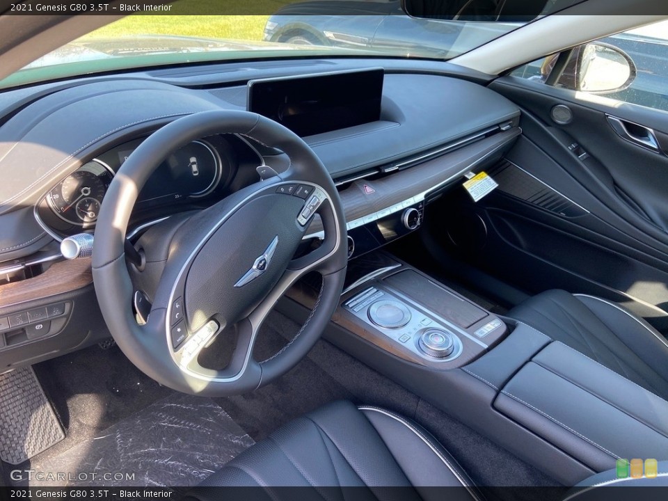 Black Interior Dashboard for the 2021 Genesis G80 3.5T #140757961