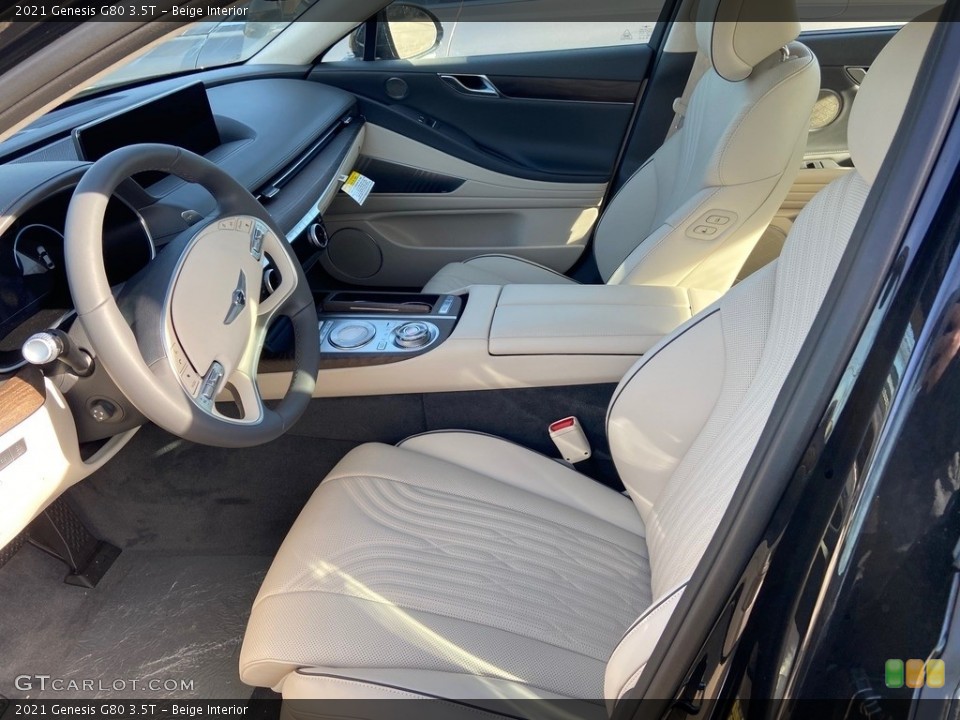 Beige Interior Front Seat for the 2021 Genesis G80 3.5T #140762332