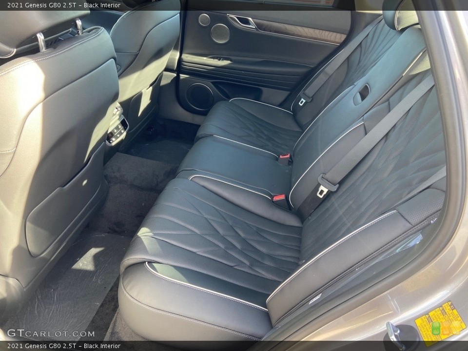 Black Interior Rear Seat for the 2021 Genesis G80 2.5T #140762500