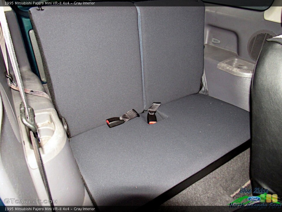 Gray Interior Rear Seat for the 1995 Mitsubishi Pajero Mini VR-II 4x4 #140768140