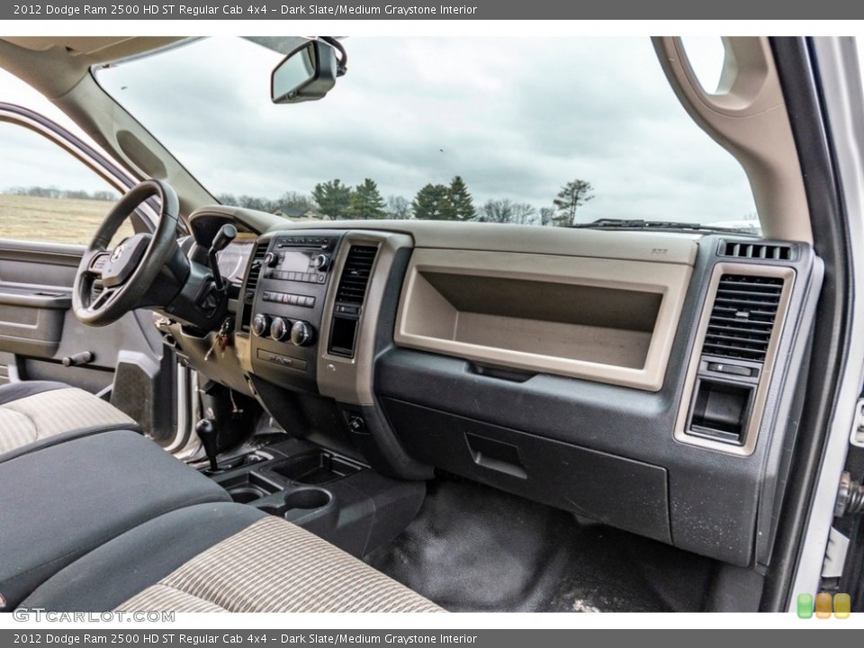 Dark Slate/Medium Graystone Interior Dashboard for the 2012 Dodge Ram 2500 HD ST Regular Cab 4x4 #140768533