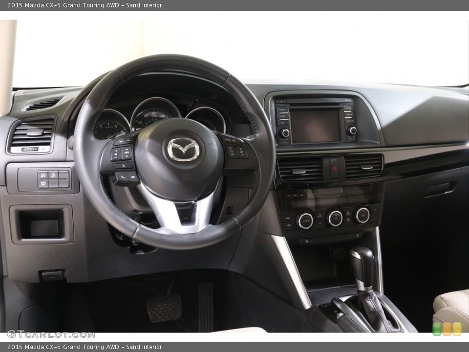 Sand Interior Dashboard for the 2015 Mazda CX-5 Grand Touring AWD #140769680