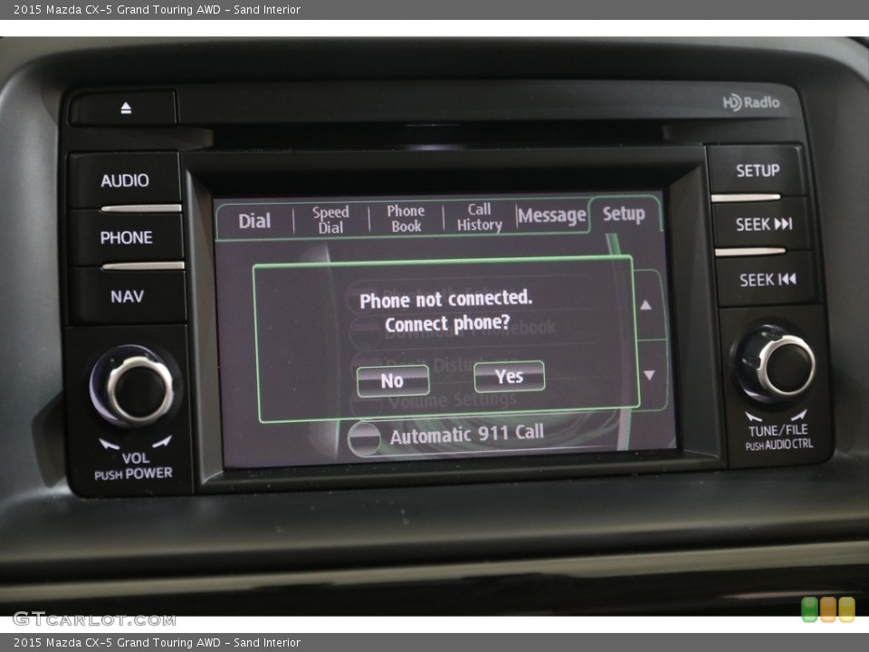 Sand Interior Controls for the 2015 Mazda CX-5 Grand Touring AWD #140769785