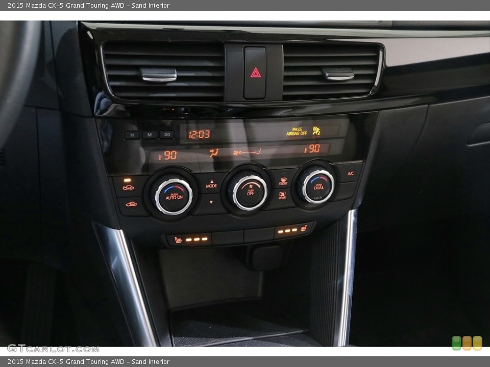 Sand Interior Controls for the 2015 Mazda CX-5 Grand Touring AWD #140769824