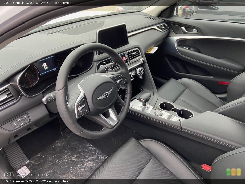 Black Interior Photo for the 2021 Genesis G70 2.0T AWD #140769914