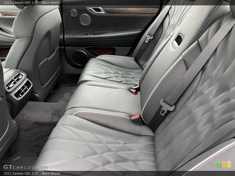 Black Interior Rear Seat for the 2021 Genesis G80 3.5T #140770058