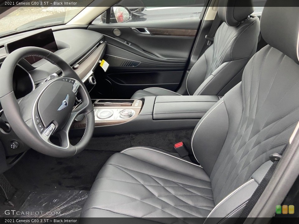 Black Interior Front Seat for the 2021 Genesis G80 3.5T #140770088