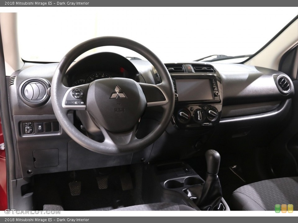 Dark Gray Interior Dashboard for the 2018 Mitsubishi Mirage ES #140770115
