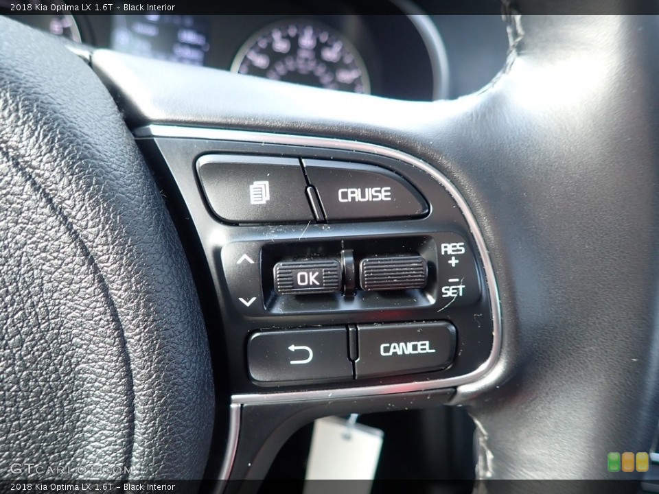 Black Interior Steering Wheel for the 2018 Kia Optima LX 1.6T #140771327