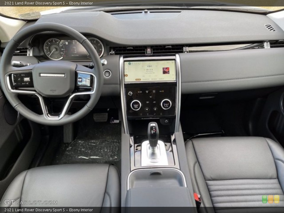 Ebony Interior Photo for the 2021 Land Rover Discovery Sport S #140771457