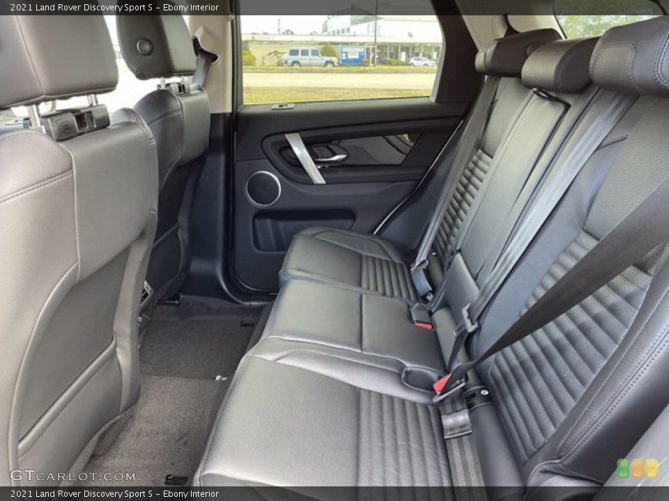 Ebony Interior Rear Seat for the 2021 Land Rover Discovery Sport S #140771480