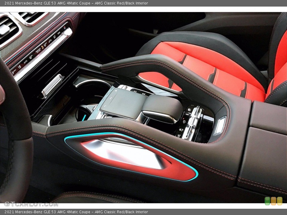 AMG Classic Red/Black Interior Controls for the 2021 Mercedes-Benz GLE 53 AMG 4Matic Coupe #140771627
