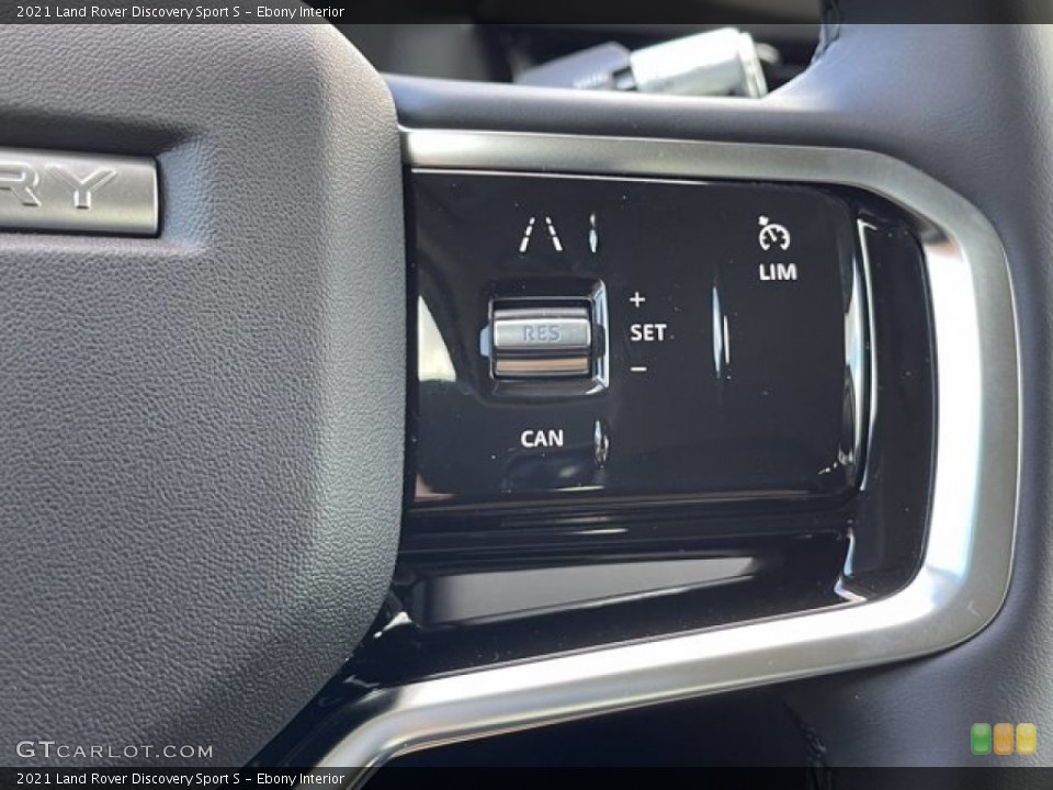 Ebony Interior Steering Wheel for the 2021 Land Rover Discovery Sport S #140771672
