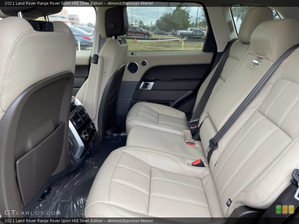 Almond/Espresso Interior Rear Seat for the 2021 Land Rover Range Rover Sport HSE Silver Edition #140771813