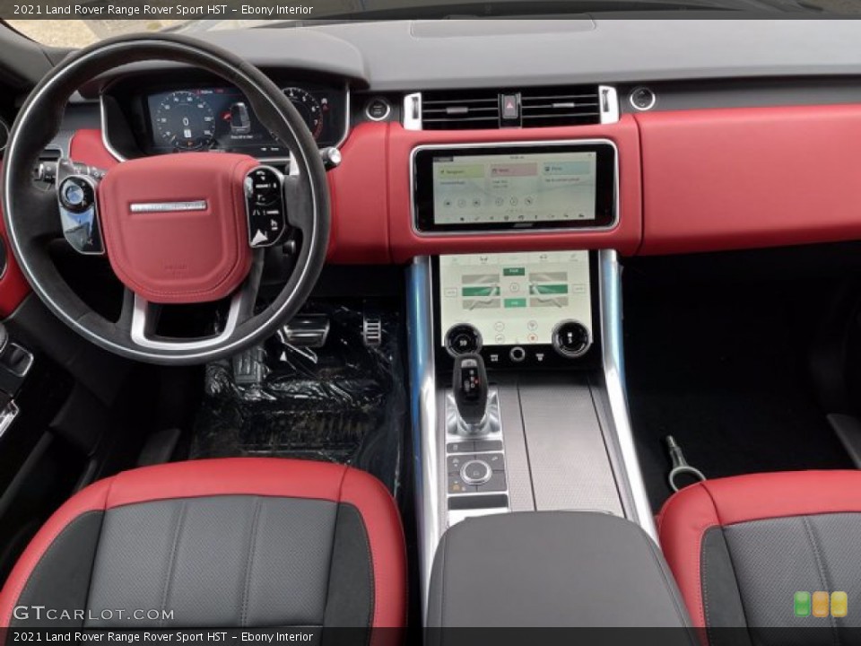 Ebony Interior Dashboard for the 2021 Land Rover Range Rover Sport HST #140771962