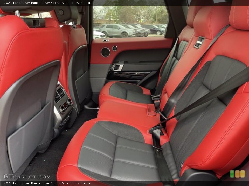 Ebony Interior Rear Seat for the 2021 Land Rover Range Rover Sport HST #140771983