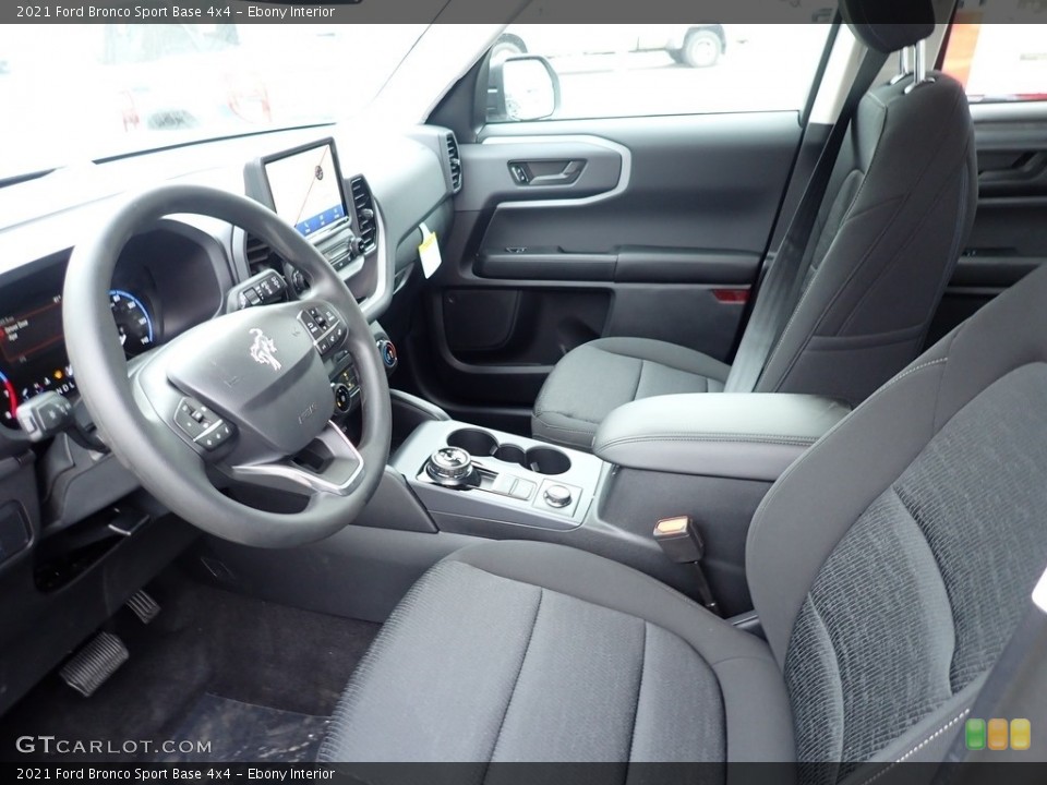 Ebony Interior Photo for the 2021 Ford Bronco Sport Base 4x4 #140772104