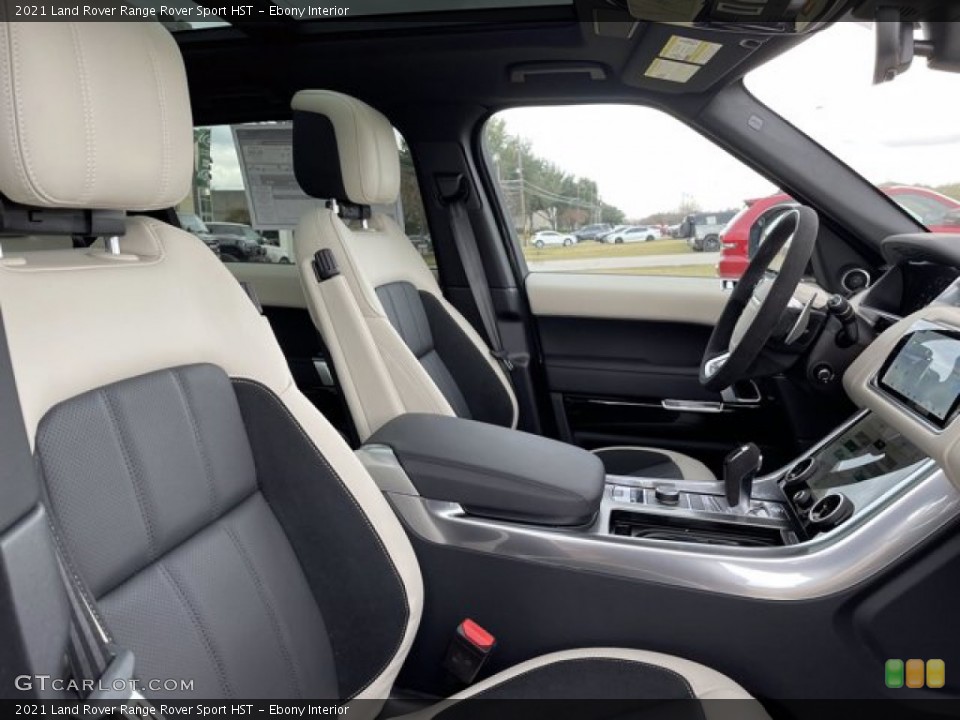 Ebony Interior Front Seat for the 2021 Land Rover Range Rover Sport HST #140772114