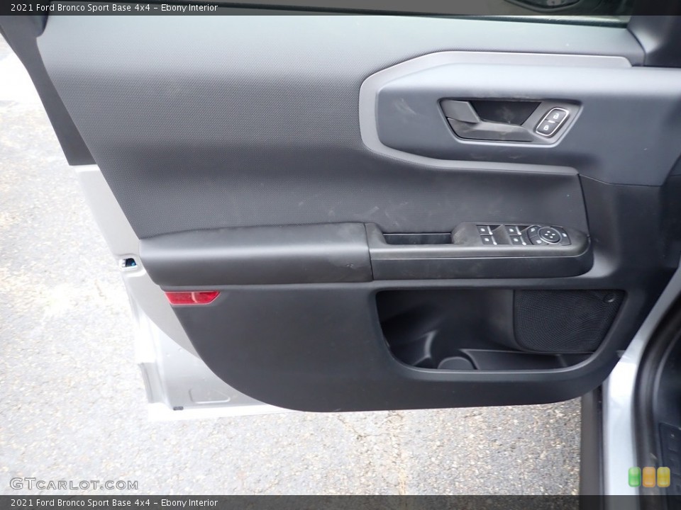 Ebony Interior Door Panel for the 2021 Ford Bronco Sport Base 4x4 #140772155