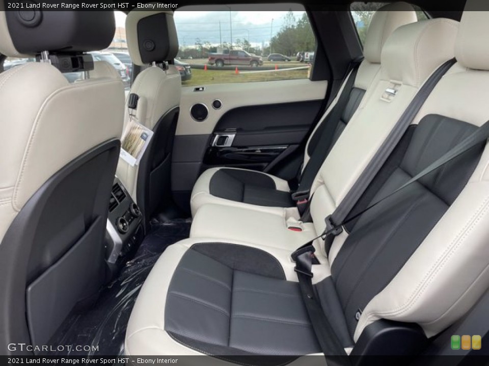 Ebony Interior Rear Seat for the 2021 Land Rover Range Rover Sport HST #140772158