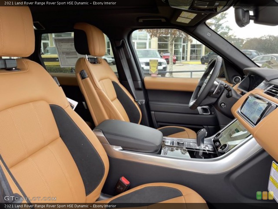 Ebony Interior Front Seat for the 2021 Land Rover Range Rover Sport HSE Dynamic #140772317