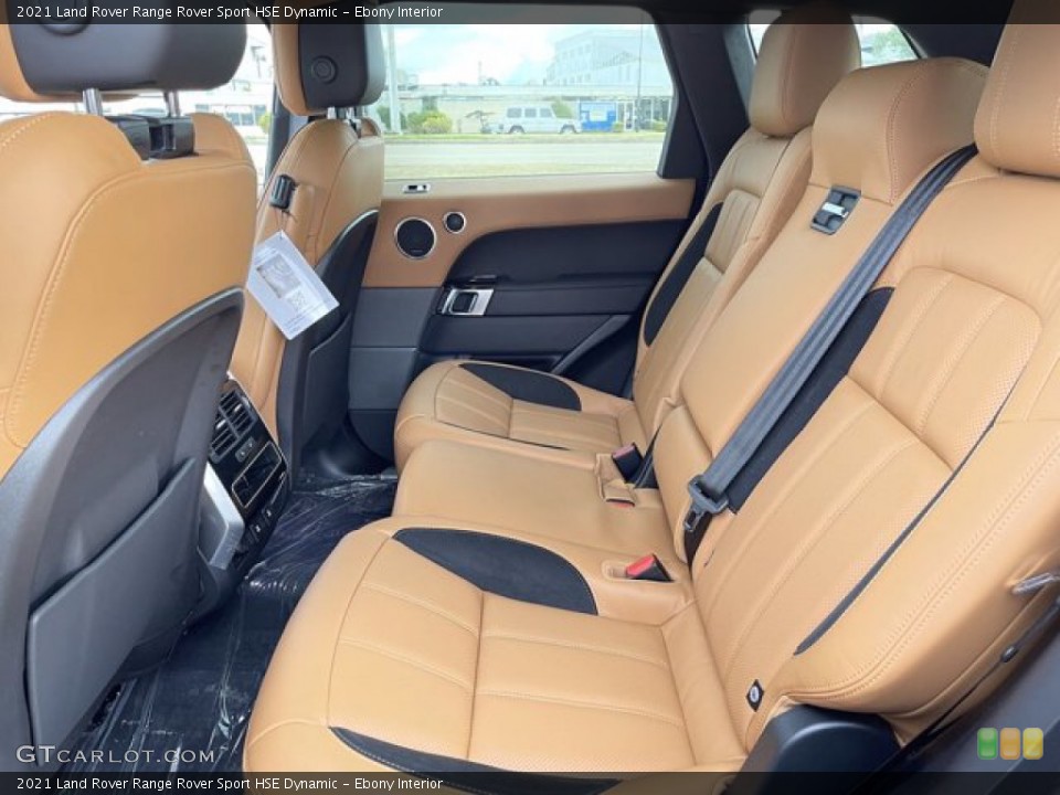 Ebony Interior Rear Seat for the 2021 Land Rover Range Rover Sport HSE Dynamic #140772353