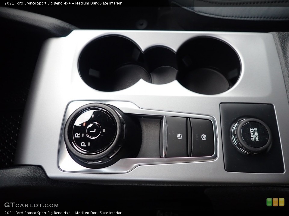Medium Dark Slate Interior Transmission for the 2021 Ford Bronco Sport Big Bend 4x4 #140772780
