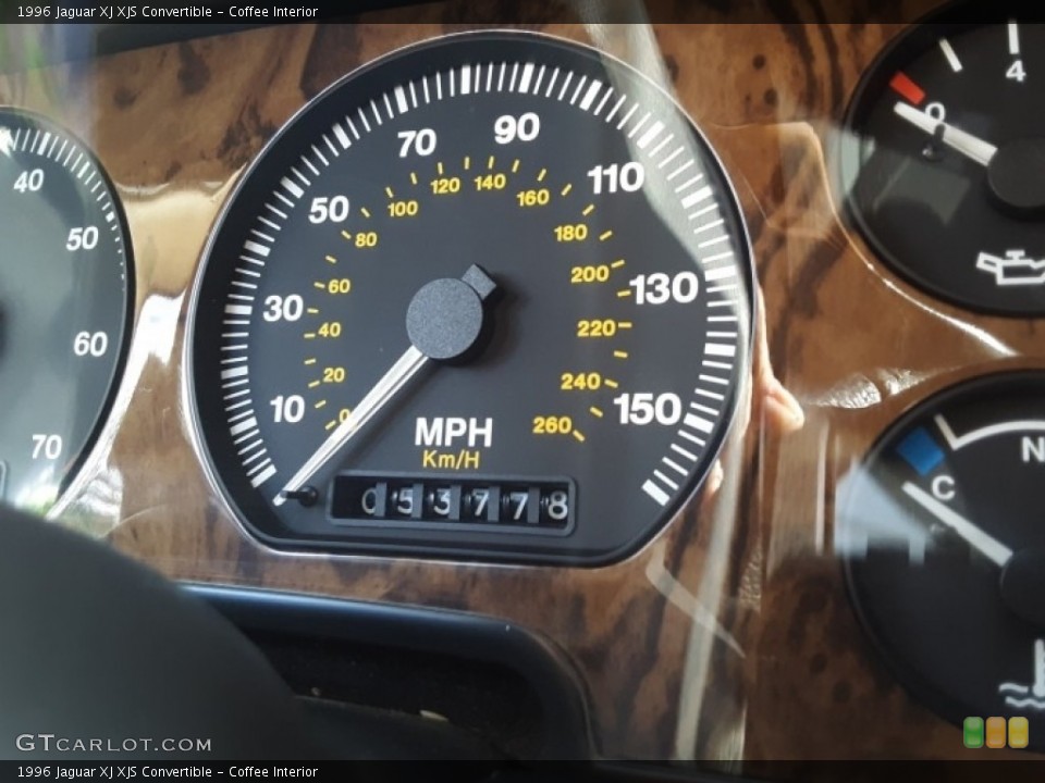 Coffee Interior Gauges for the 1996 Jaguar XJ XJS Convertible #140773670