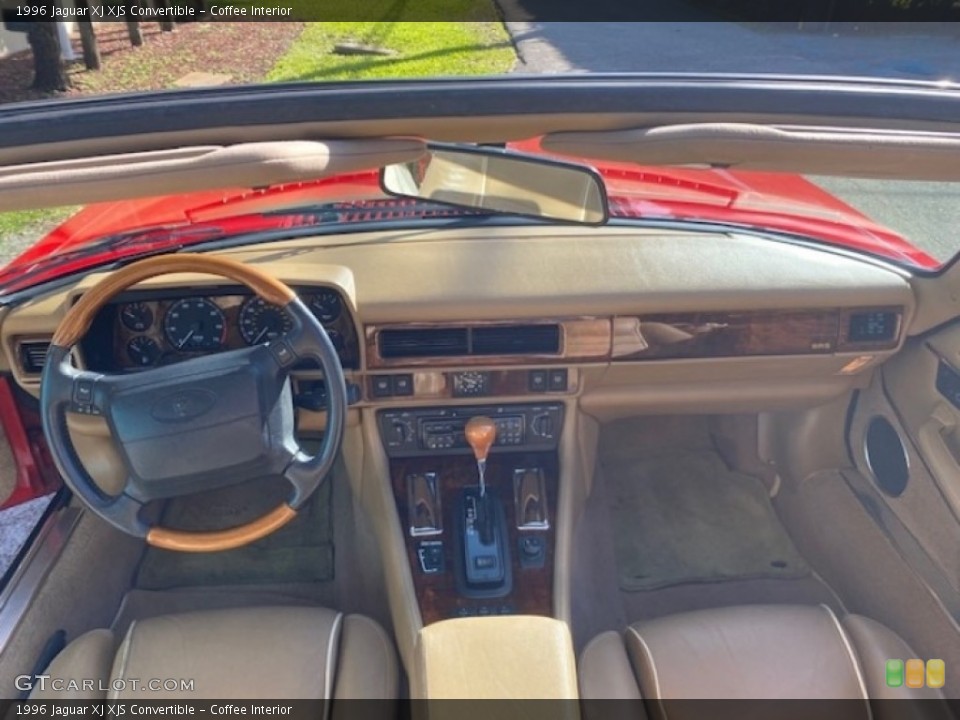Coffee Interior Dashboard for the 1996 Jaguar XJ XJS Convertible #140773706