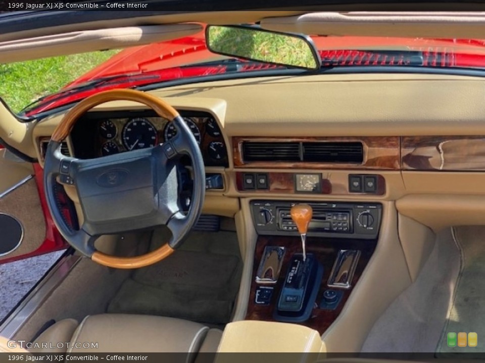 Coffee Interior Dashboard for the 1996 Jaguar XJ XJS Convertible #140773952