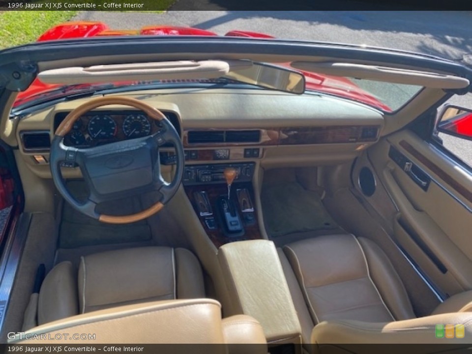 Coffee Interior Front Seat for the 1996 Jaguar XJ XJS Convertible #140773976