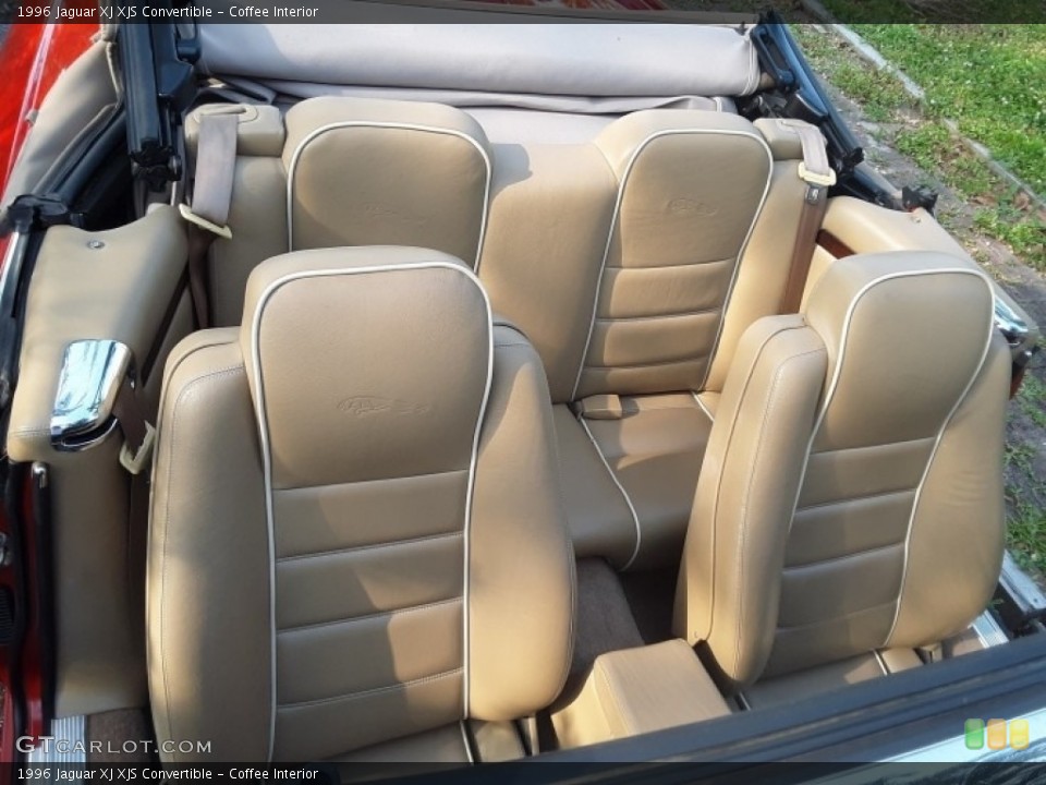 Coffee Interior Rear Seat for the 1996 Jaguar XJ XJS Convertible #140774054