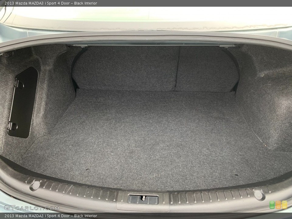 Black Interior Trunk for the 2013 Mazda MAZDA3 i Sport 4 Door #140775443