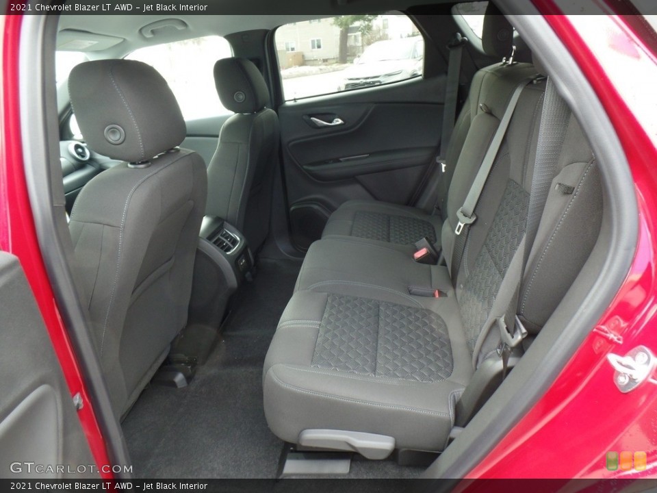 Jet Black Interior Rear Seat for the 2021 Chevrolet Blazer LT AWD #140776577