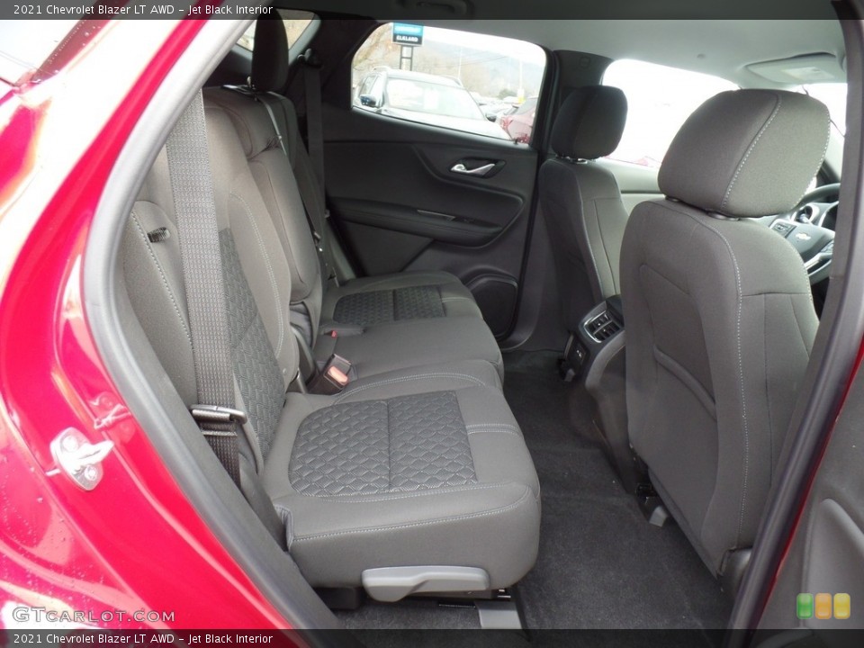 Jet Black Interior Rear Seat for the 2021 Chevrolet Blazer LT AWD #140776685