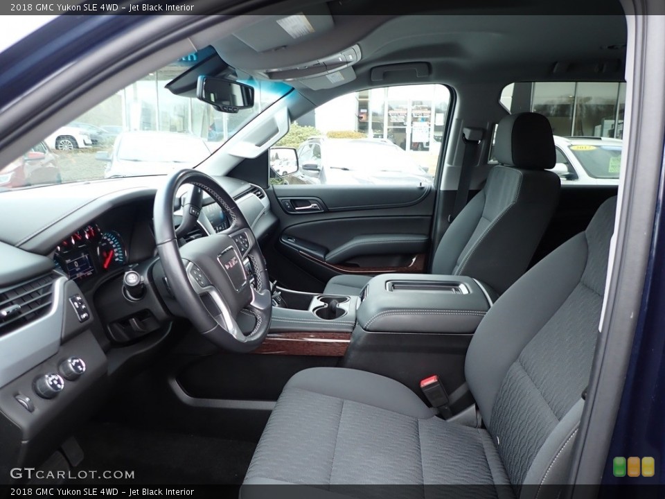 Jet Black Interior Front Seat for the 2018 GMC Yukon SLE 4WD #140778005