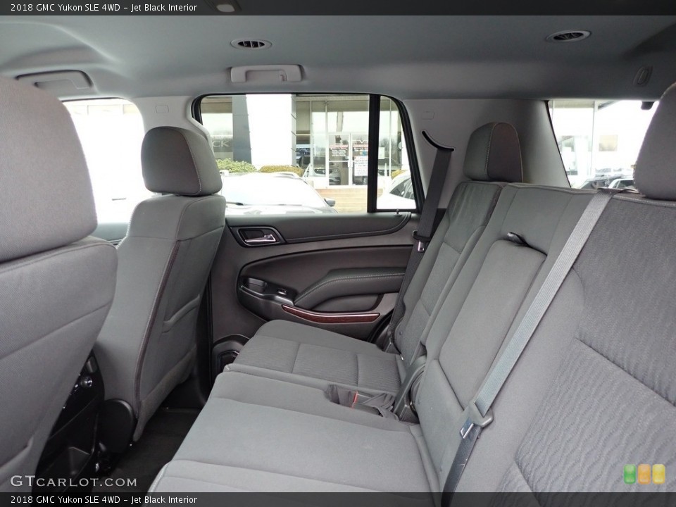 Jet Black Interior Rear Seat for the 2018 GMC Yukon SLE 4WD #140778023