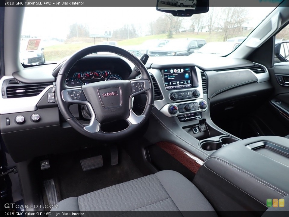 Jet Black Interior Photo for the 2018 GMC Yukon SLE 4WD #140778065