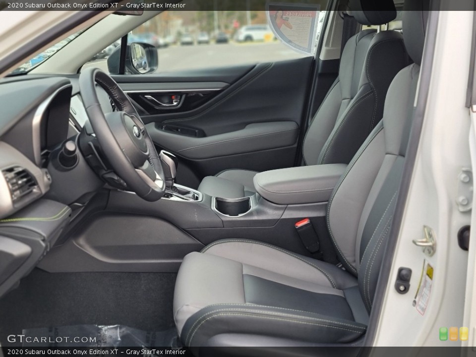 Gray StarTex Interior Front Seat for the 2020 Subaru Outback Onyx Edition XT #140778701