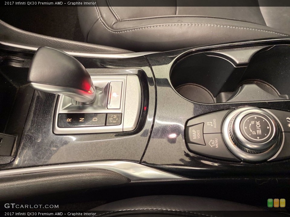 Graphite Interior Transmission for the 2017 Infiniti QX30 Premium AWD #140778866