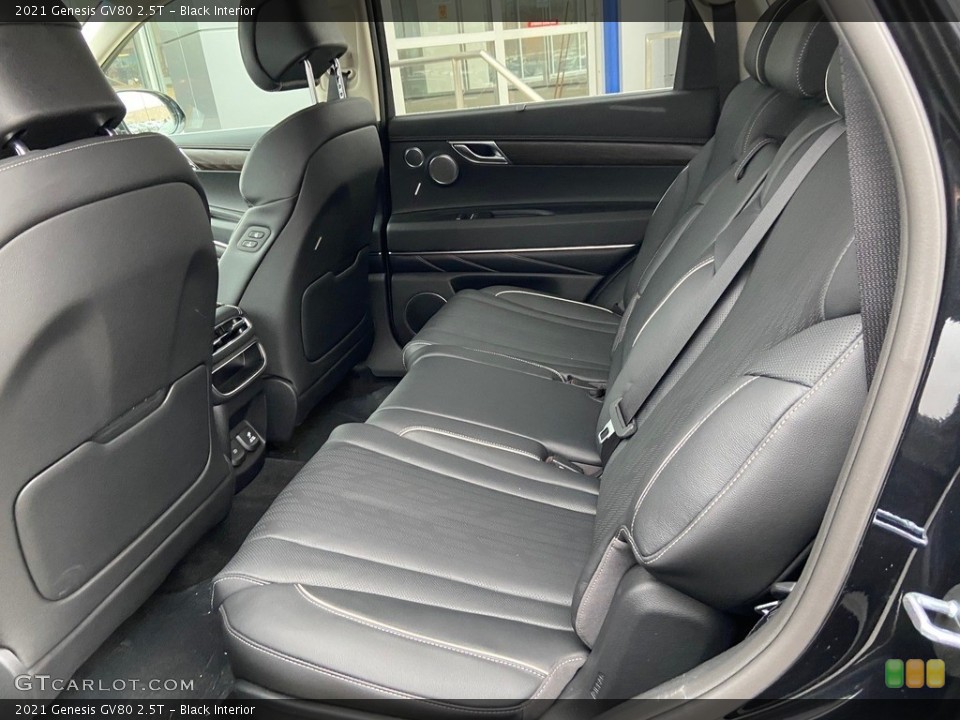 Black Interior Rear Seat for the 2021 Genesis GV80 2.5T #140779271