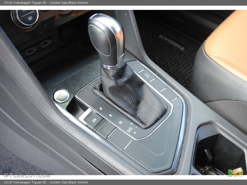 Golden Oak/Black Interior Transmission for the 2018 Volkswagen Tiguan SE #140779356