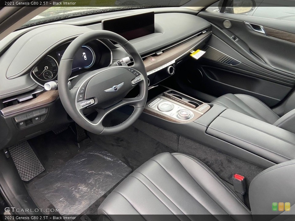 Black Interior Photo for the 2021 Genesis G80 2.5T #140779424