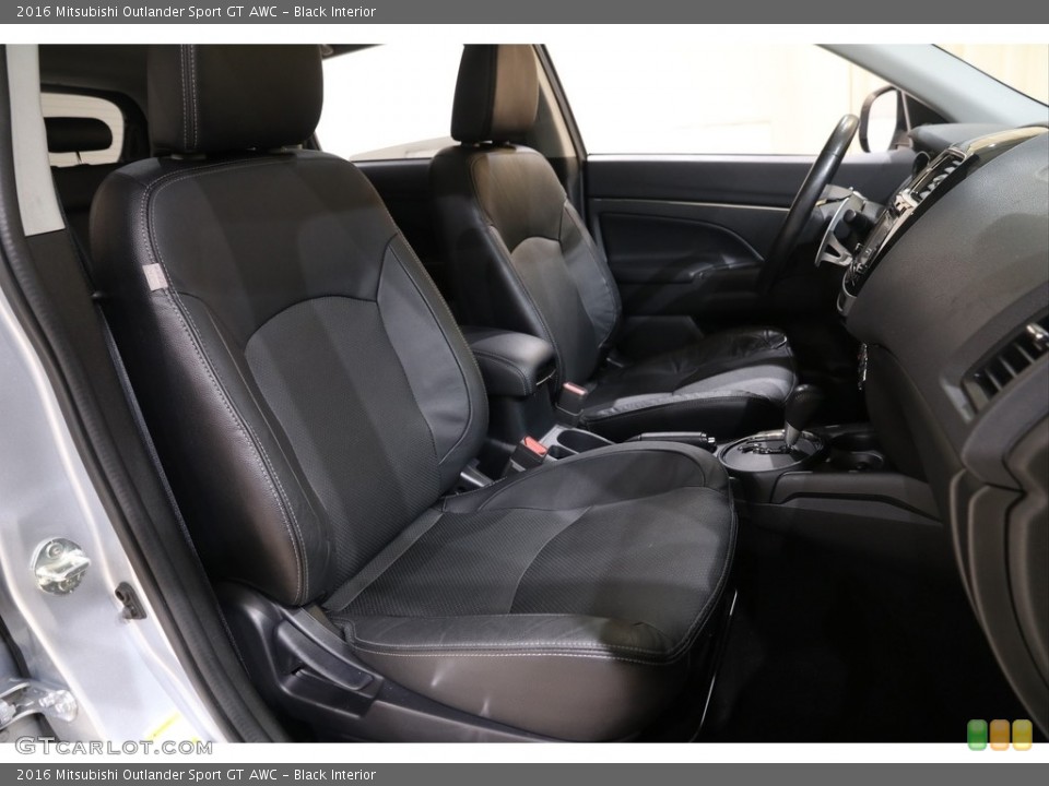 Black Interior Front Seat for the 2016 Mitsubishi Outlander Sport GT AWC #140781686