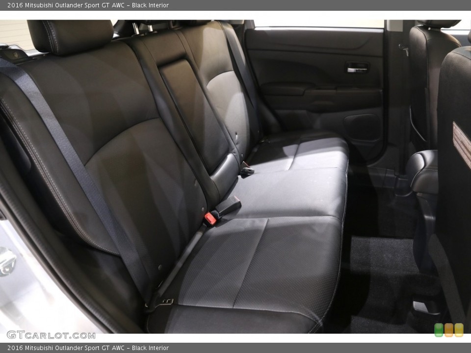 Black Interior Rear Seat for the 2016 Mitsubishi Outlander Sport GT AWC #140781707