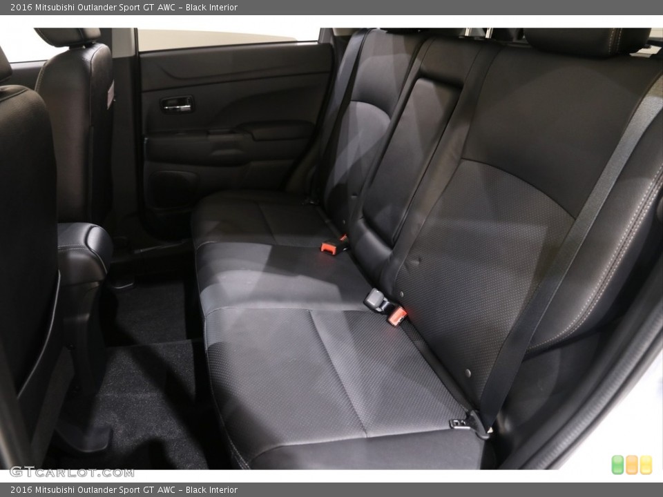 Black Interior Rear Seat for the 2016 Mitsubishi Outlander Sport GT AWC #140781725