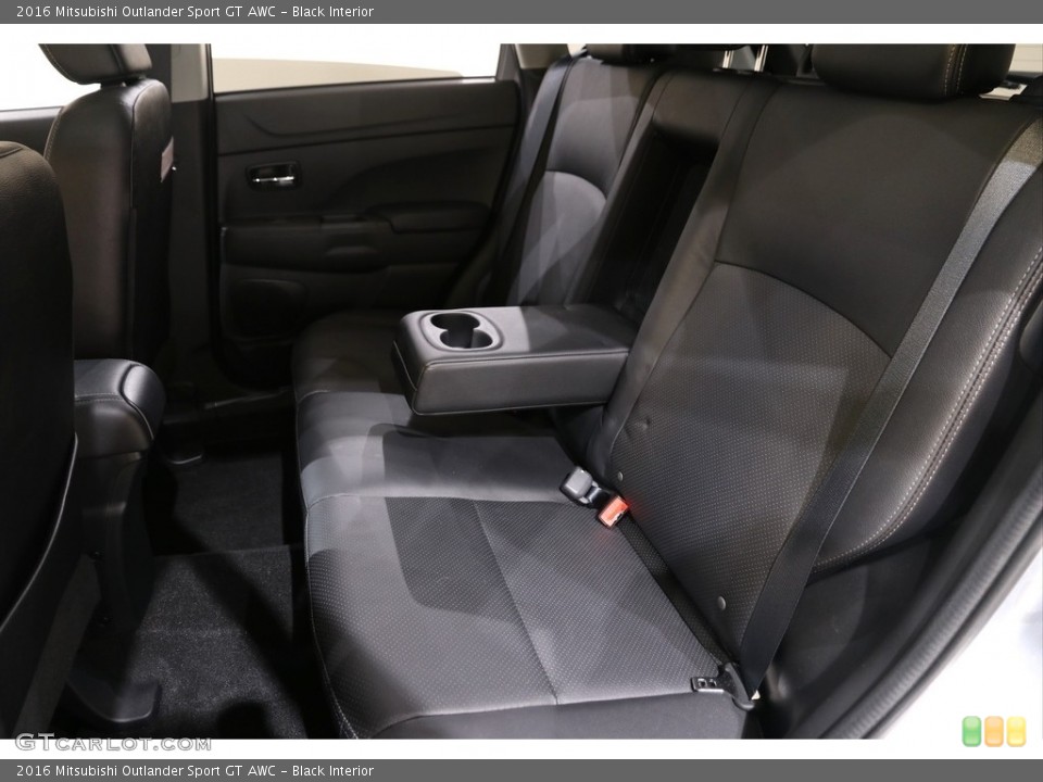 Black Interior Rear Seat for the 2016 Mitsubishi Outlander Sport GT AWC #140781743