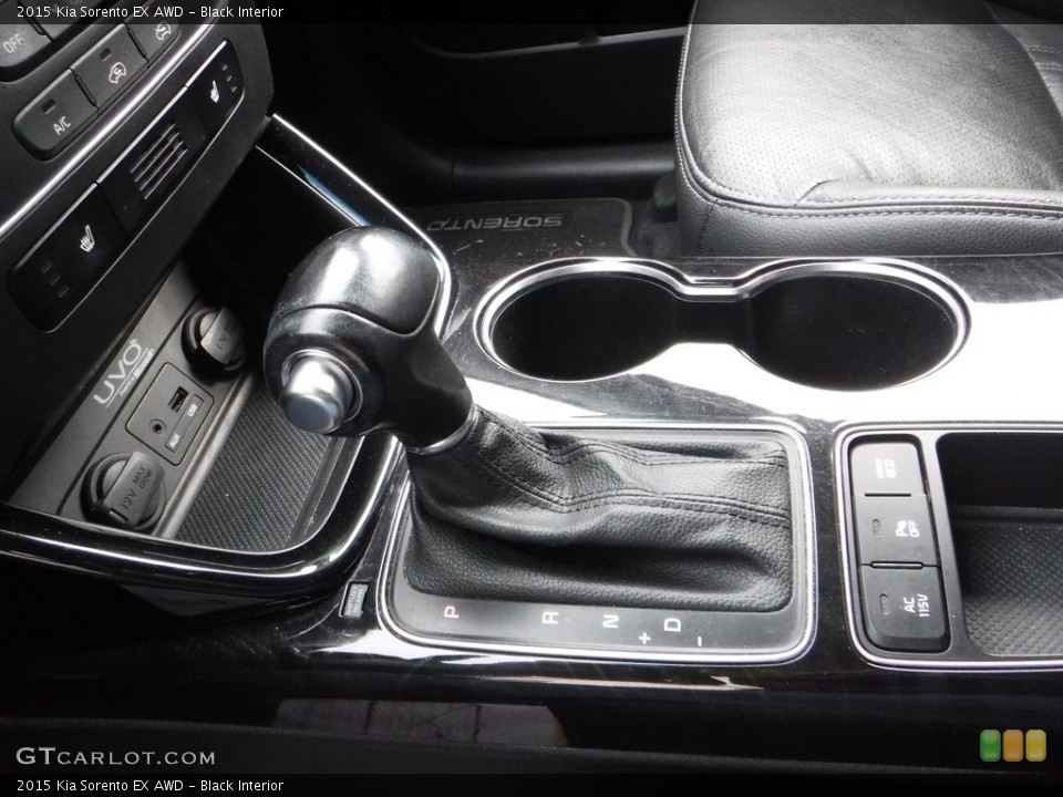 Black Interior Transmission for the 2015 Kia Sorento EX AWD #140782912
